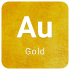 Gold Element Symbol